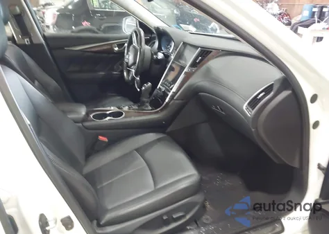 2018 Infiniti Q50 3.0T Luxe from USA, damaged, VIN JN1EV7AR8JM438405